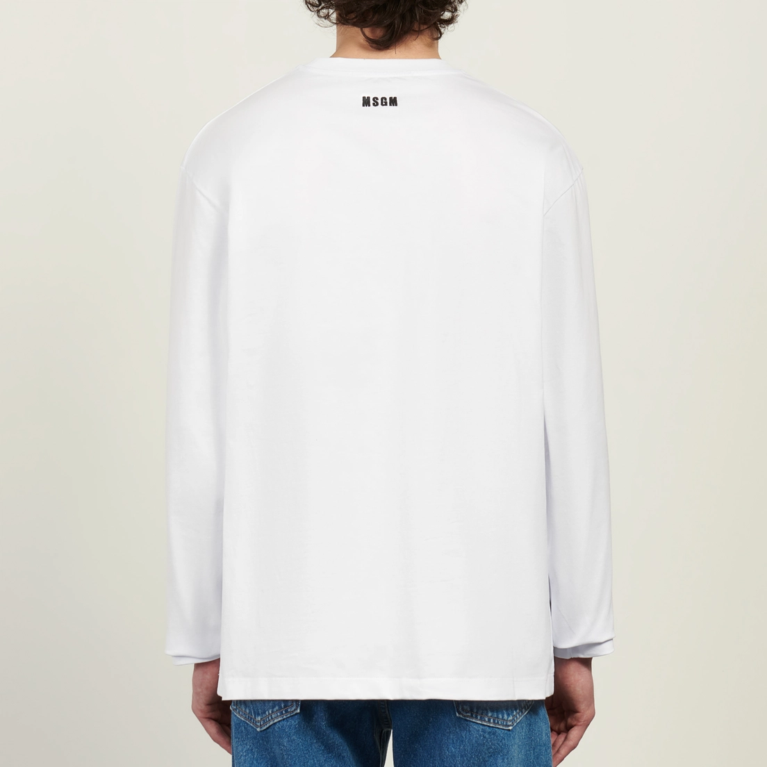 MSGM Мужской лонгслив M Wave