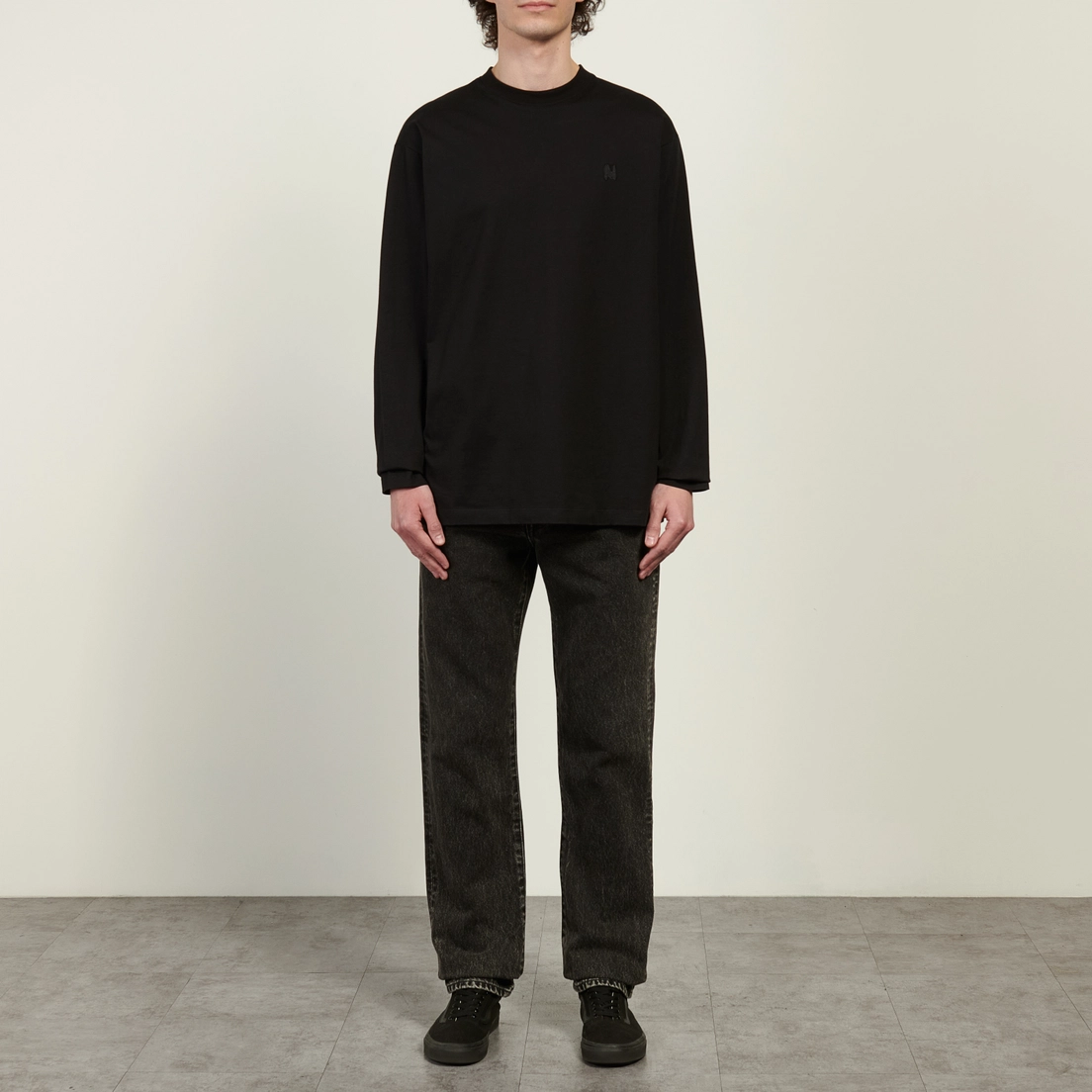 MSGM Мужской лонгслив M Wave