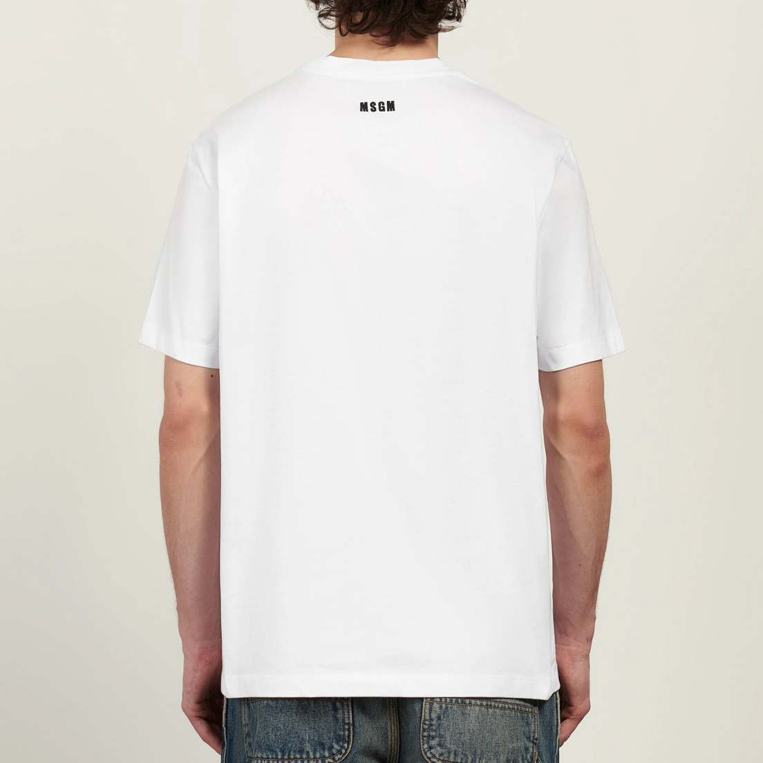 MSGM Мужская футболка M Wave
