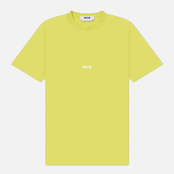 Мужская футболка MSGM MSGM Micrologo