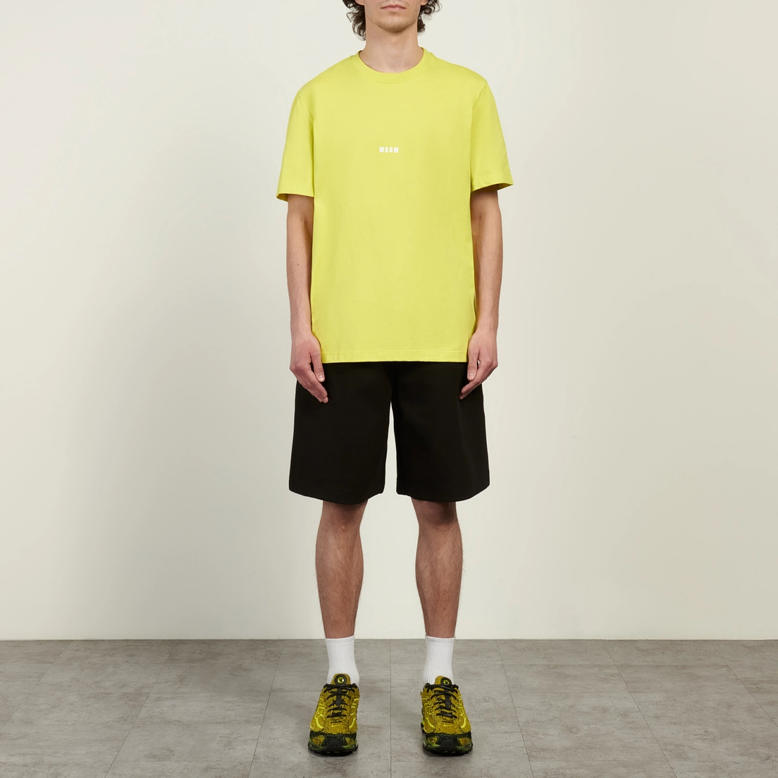 MSGM Мужская футболка MSGM Micrologo