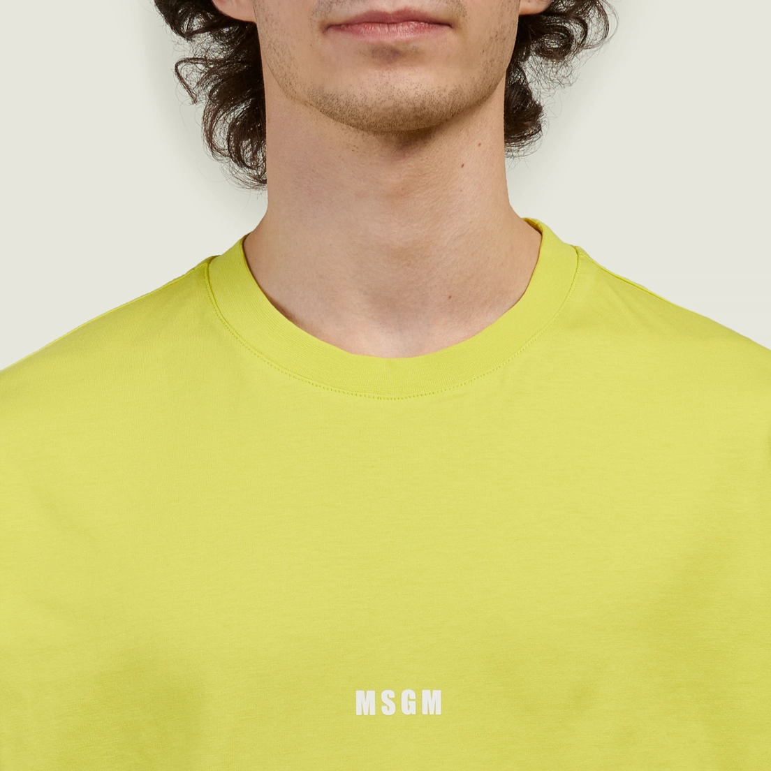 MSGM Мужская футболка MSGM Micrologo