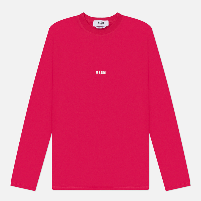 Мужской лонгслив MSGM MSGM Micrologo
