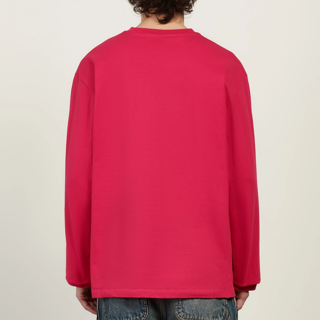 MSGM Мужской лонгслив MSGM Micrologo