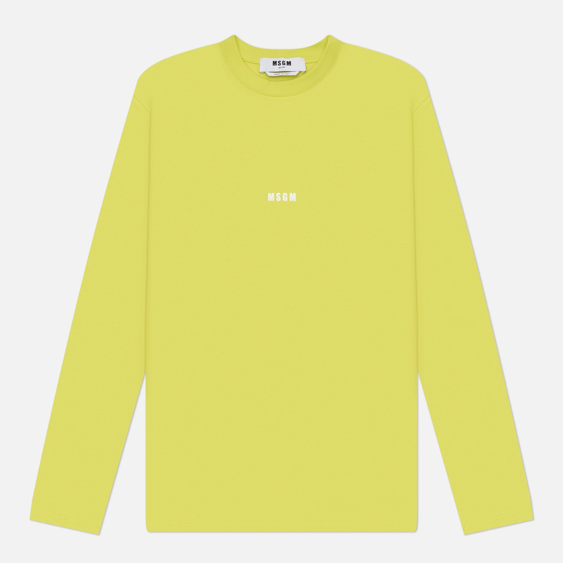 MSGM Мужской лонгслив MSGM Micrologo