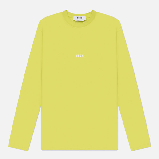 Мужской лонгслив MSGM MSGM Micrologo