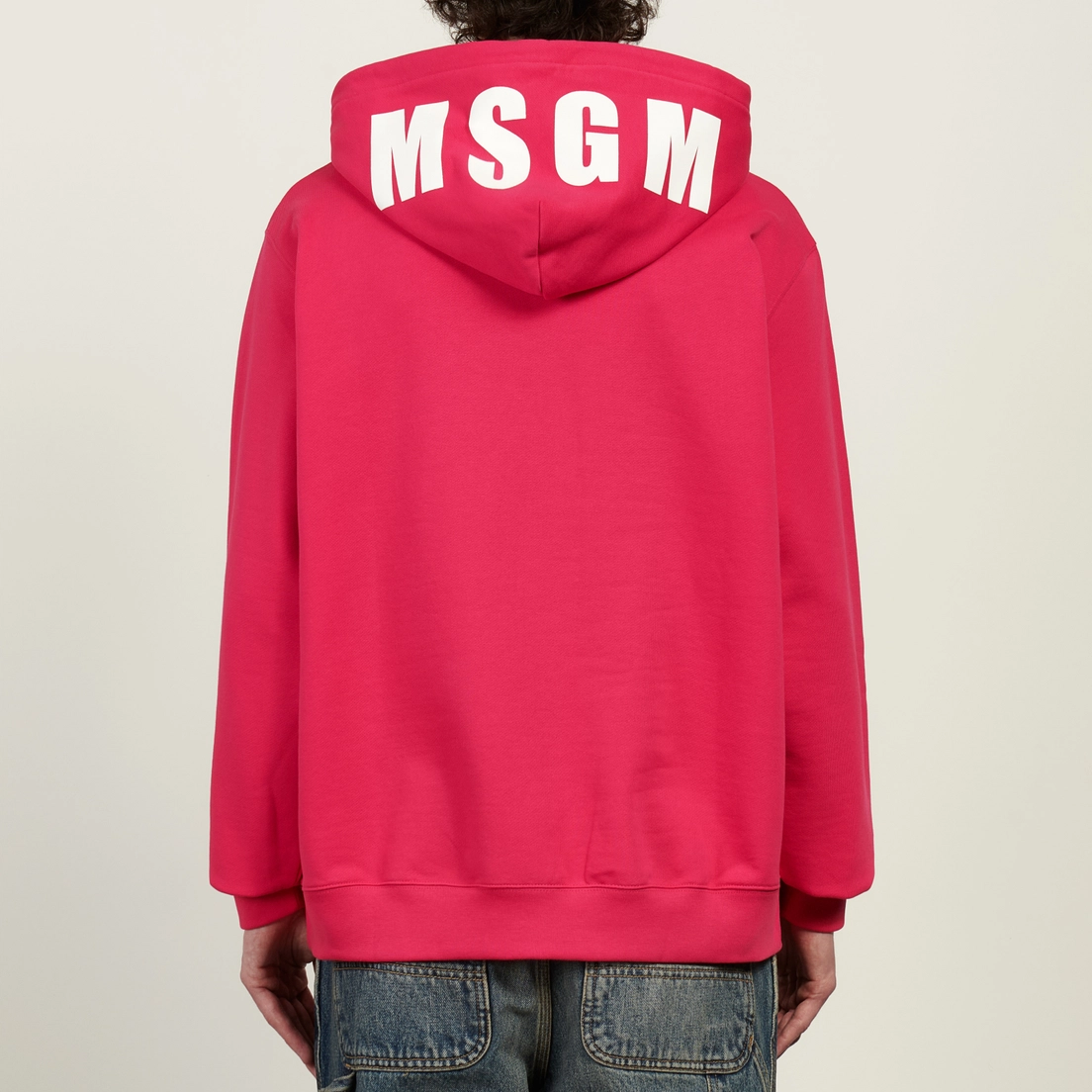 MSGM Мужская толстовка MSGM Maxilogo Hoodie
