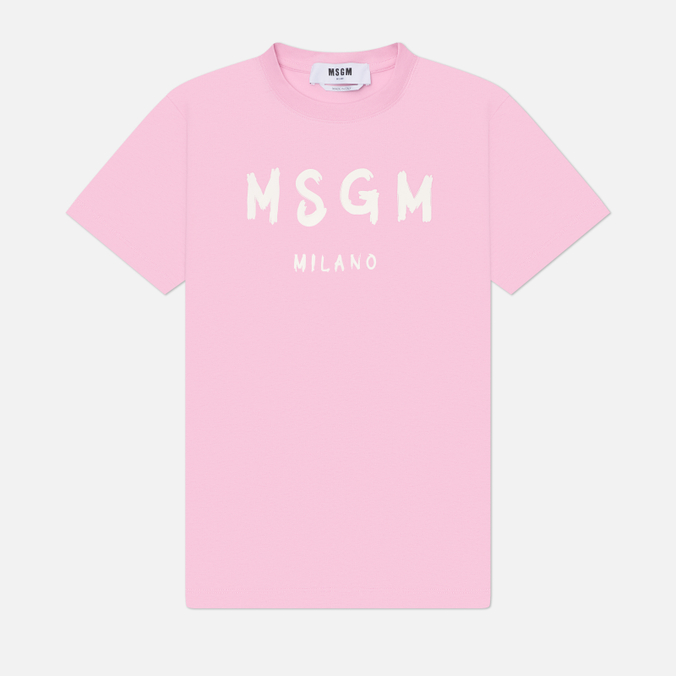 Женское платье MSGM Brush Stroke Cotton
