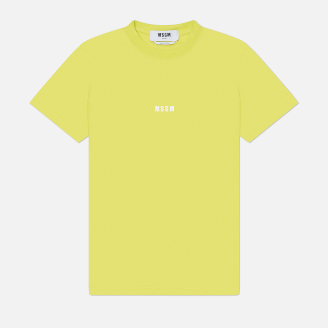 Женская футболка MSGM MSGM Micrologo