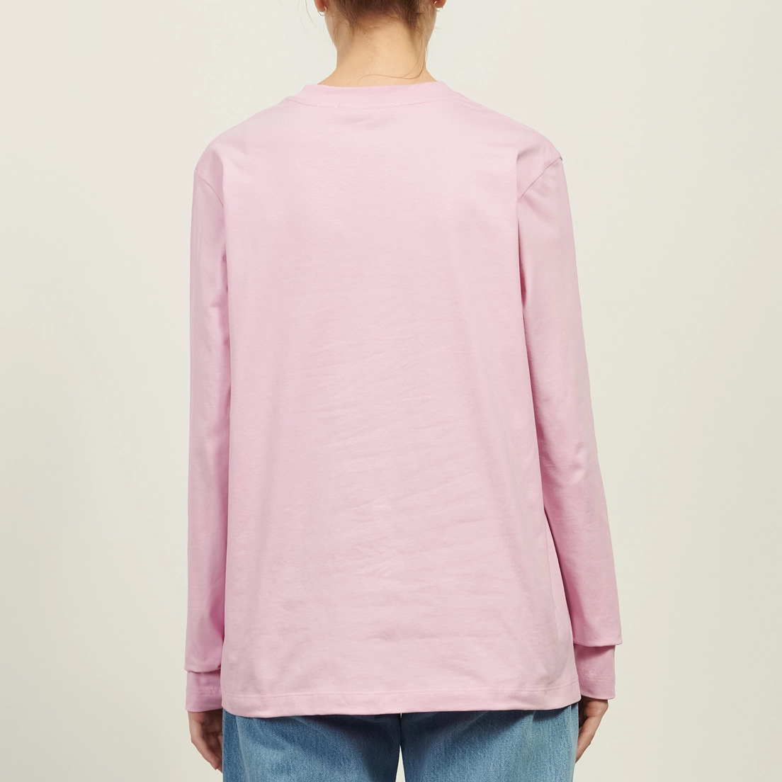 MSGM Женский лонгслив MSGM Micrologo Cotton