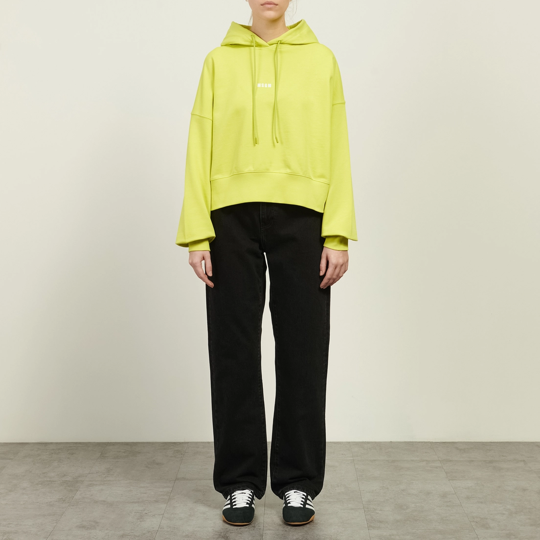 MSGM Женская толстовка Micrologo Cotton