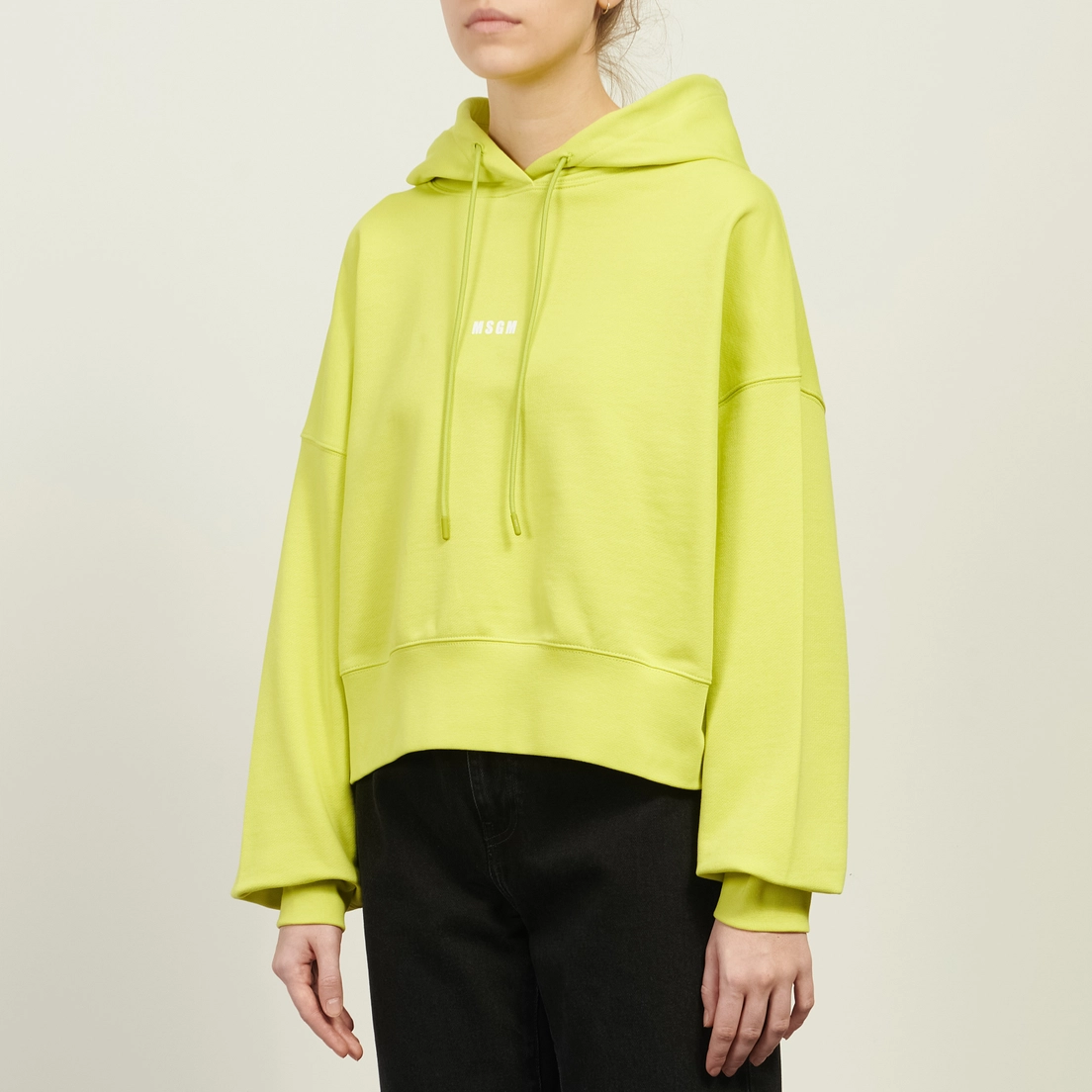 MSGM Женская толстовка Micrologo Cotton