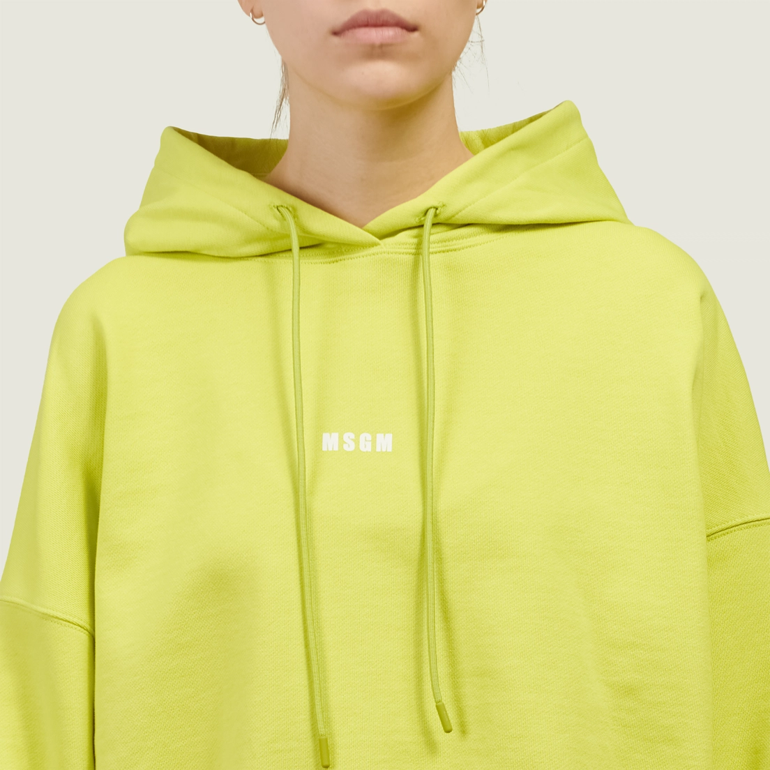 MSGM Женская толстовка Micrologo Cotton