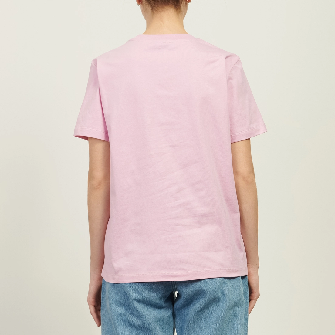 MSGM Женская футболка MSGM Brush Stroke Logo