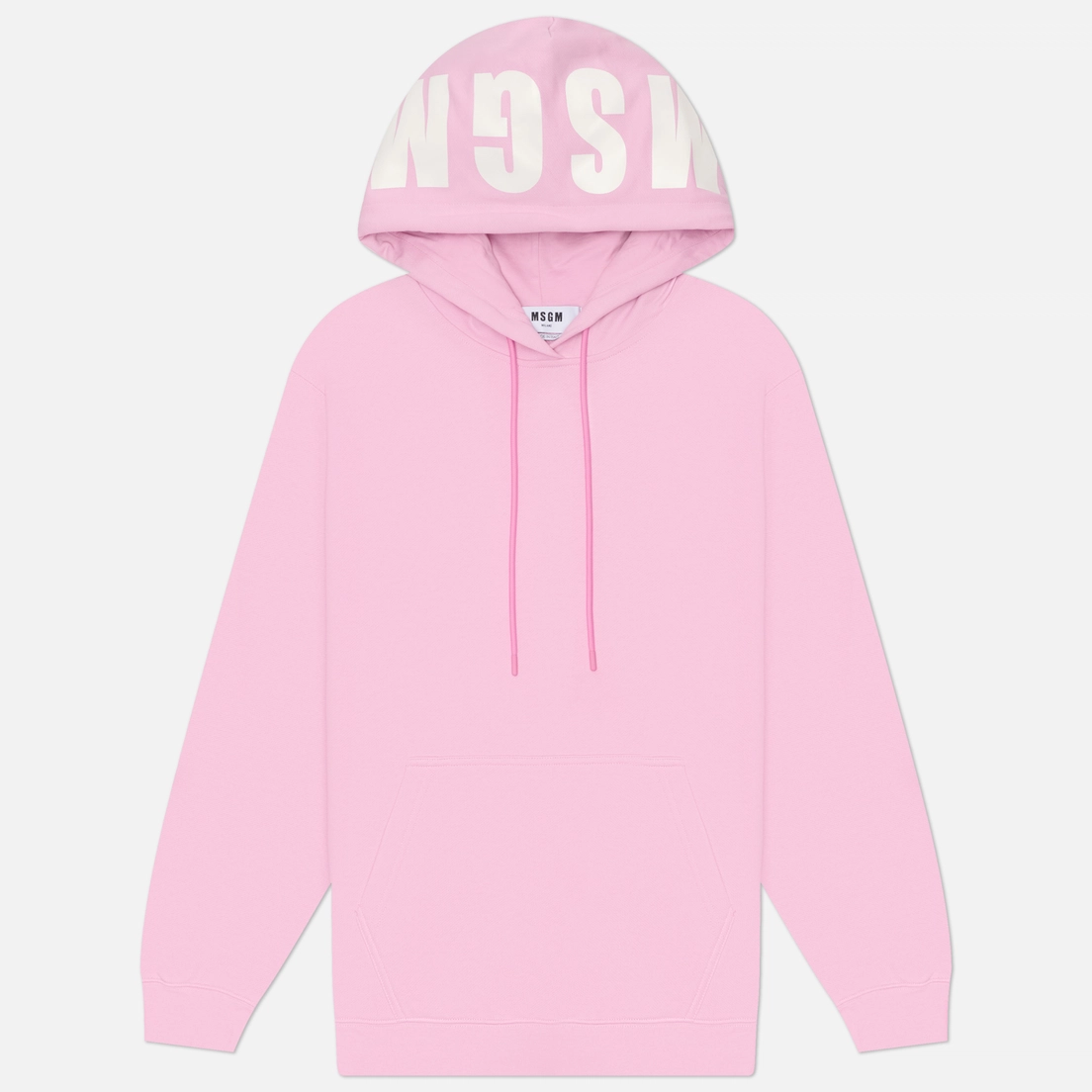 MSGM Женская толстовка MSGM Maxilogo Cotton Hoodie