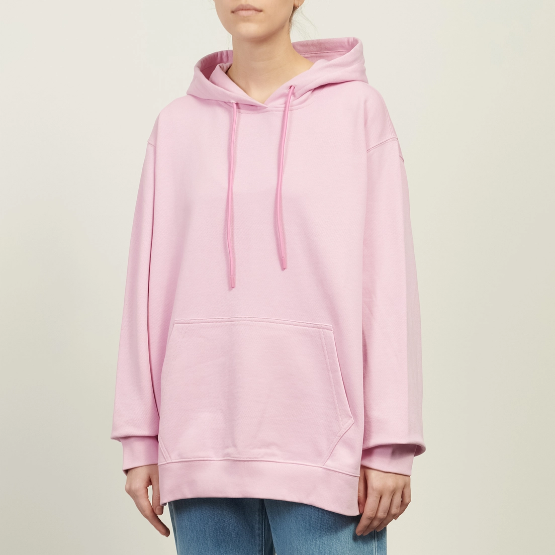 MSGM Женская толстовка MSGM Maxilogo Cotton Hoodie