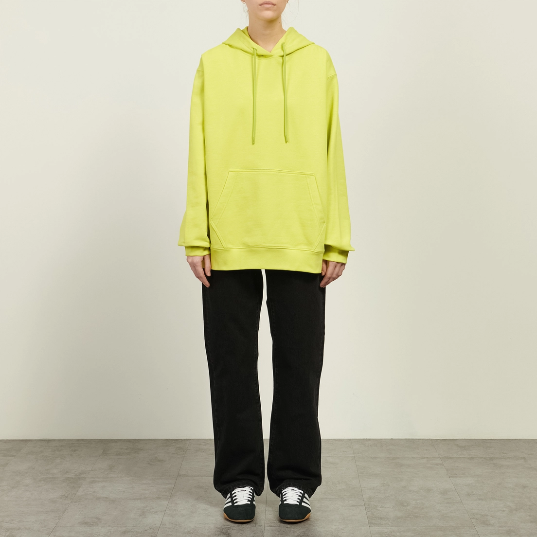 MSGM Женская толстовка MSGM Maxilogo Cotton Hoodie