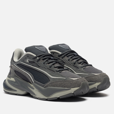 Кроссовки Puma RS Surge Hairy Suede, цвет серый, размер 42.5 EU