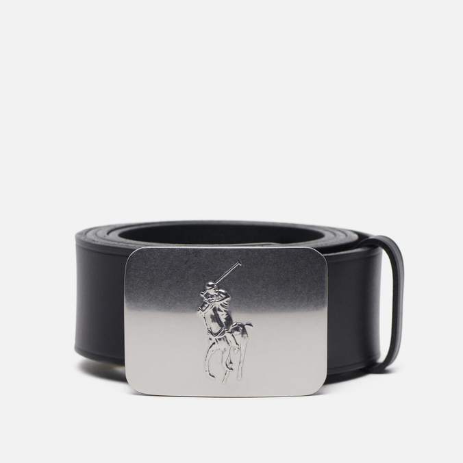 Ремень Polo Ralph Lauren 1 5/8 PP Plaque Casual Smooth Leather