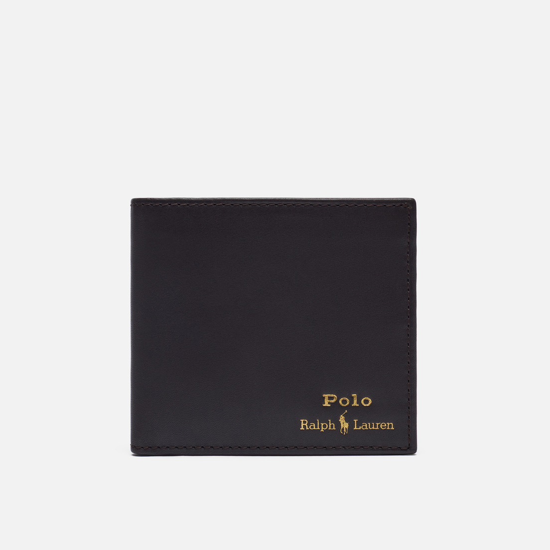 Polo Ralph Lauren Кошелек Gold Polo Pony Billfold Smooth Leather