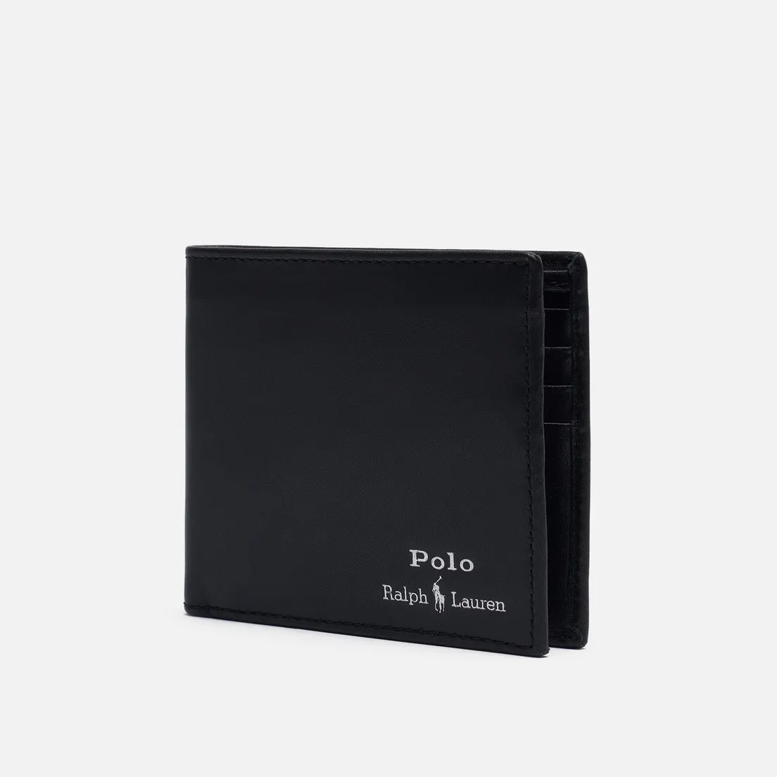 Polo Ralph Lauren Кошелек Gold Polo Pony Billfold Smooth Leather