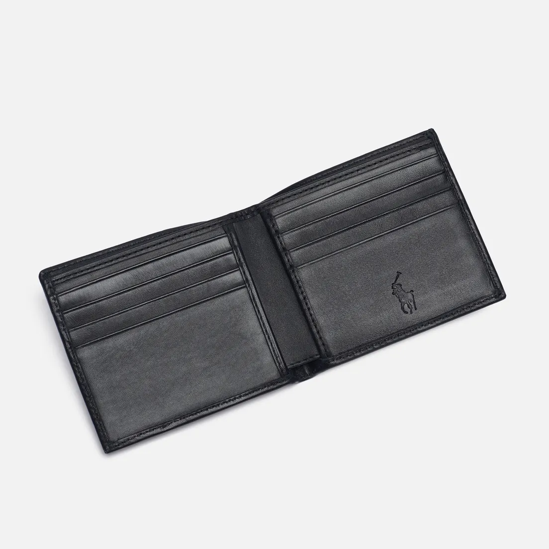 Polo Ralph Lauren Кошелек Gold Polo Pony Billfold Smooth Leather