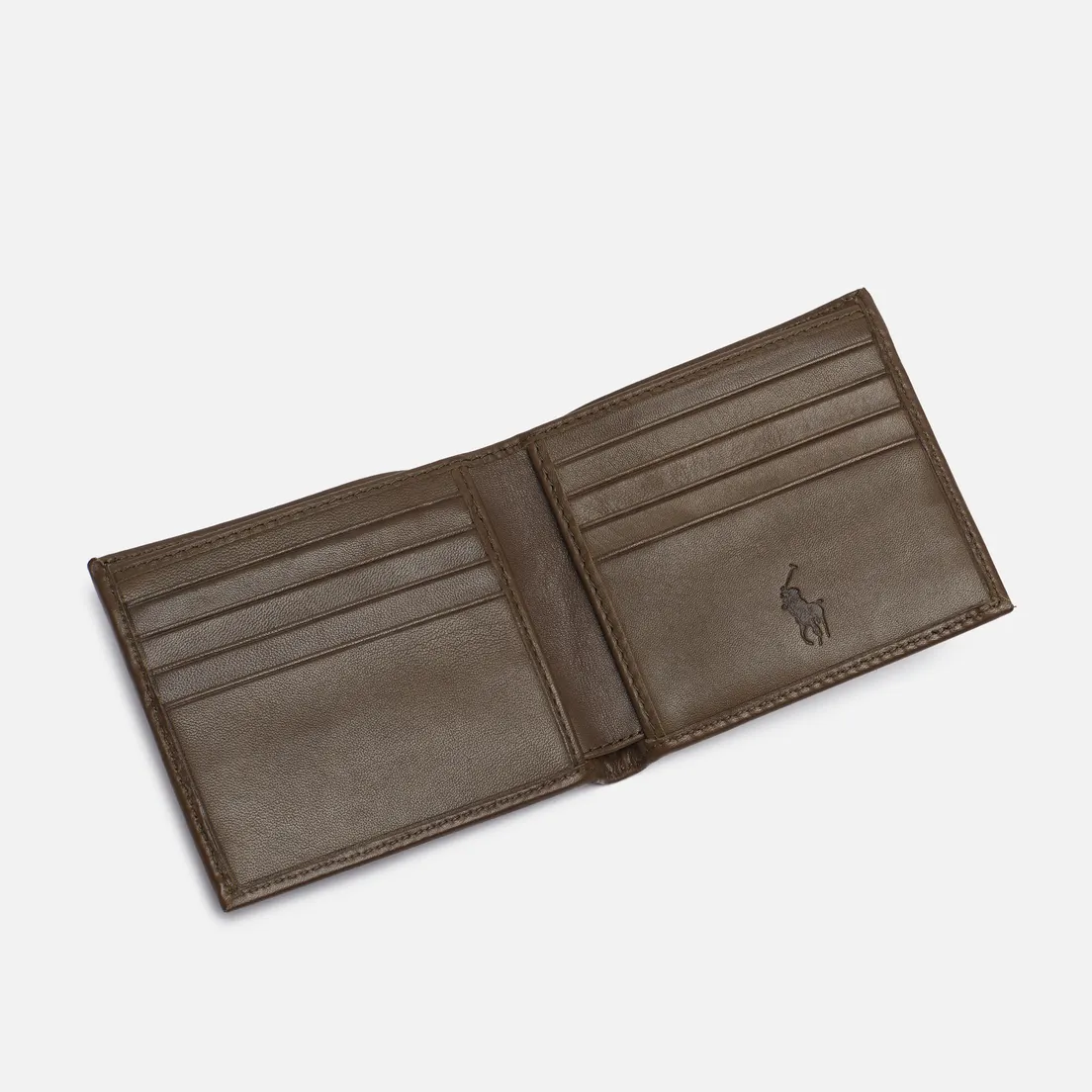 Polo Ralph Lauren Кошелек Gold Polo Pony Billfold Smooth Leather