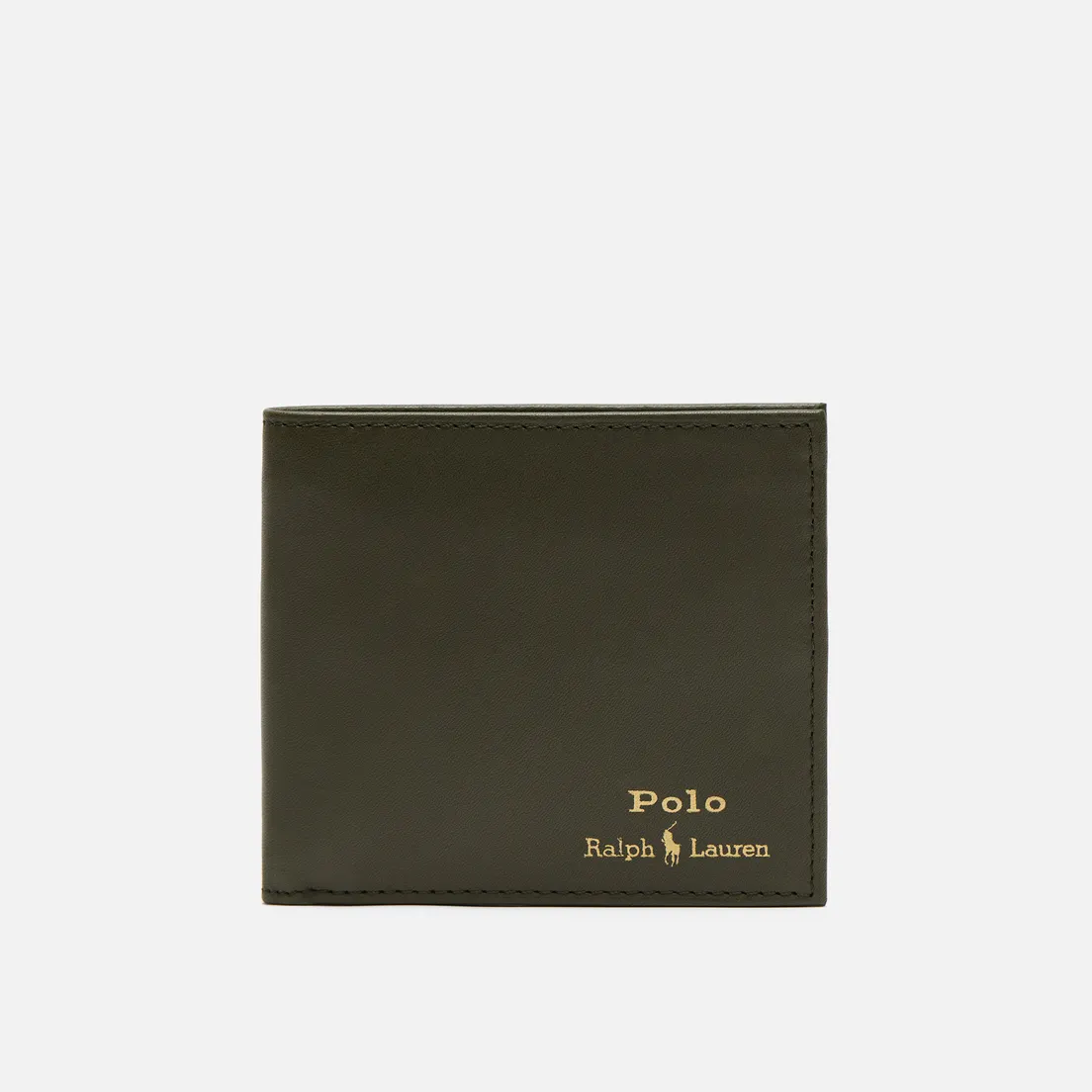 Polo Ralph Lauren Кошелек Gold Polo Pony Billfold Smooth Leather