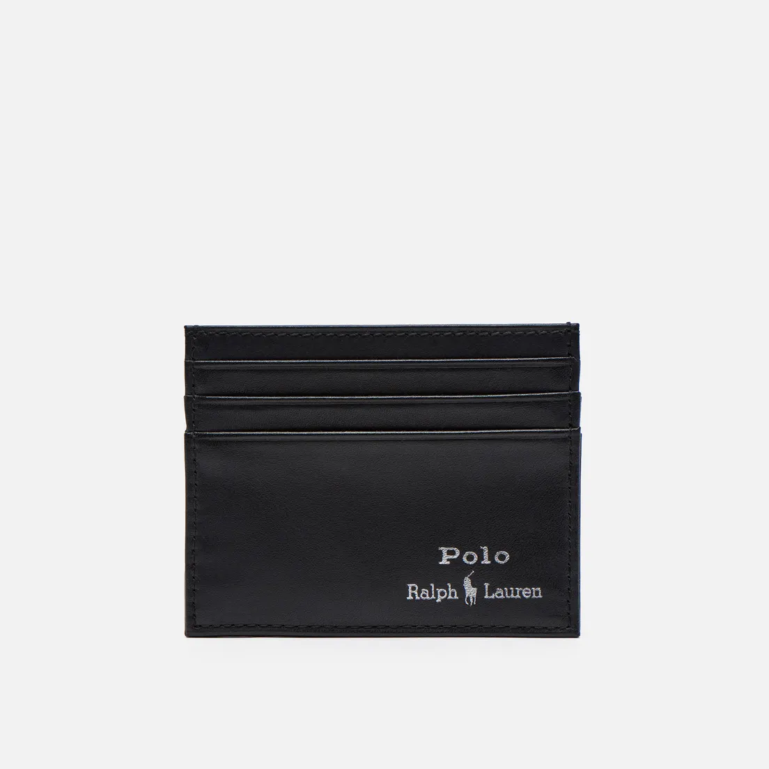 Polo Ralph Lauren Держатель для карт Silver Polo Pony Smooth Leather
