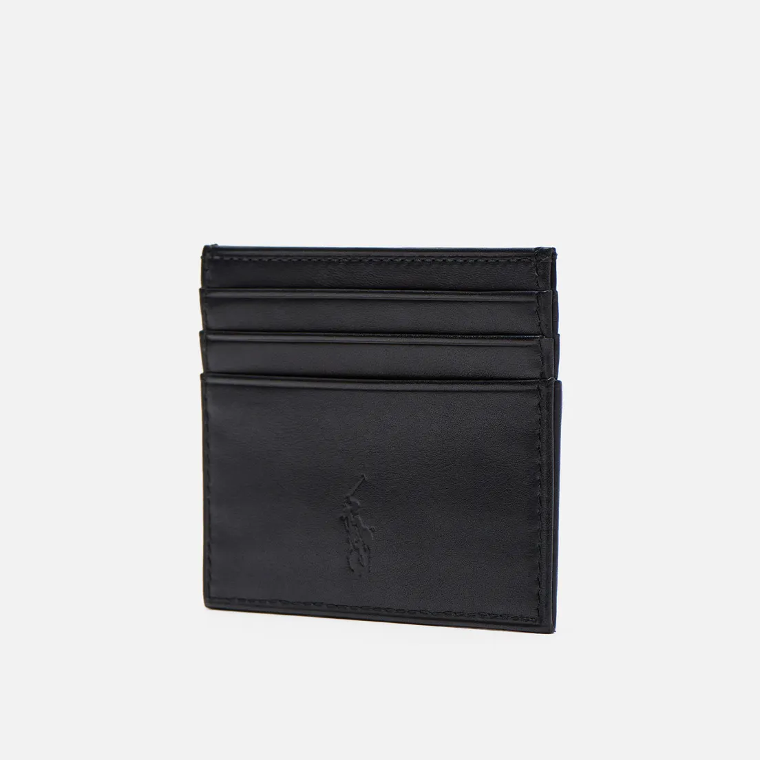 Polo Ralph Lauren Держатель для карт Silver Polo Pony Smooth Leather