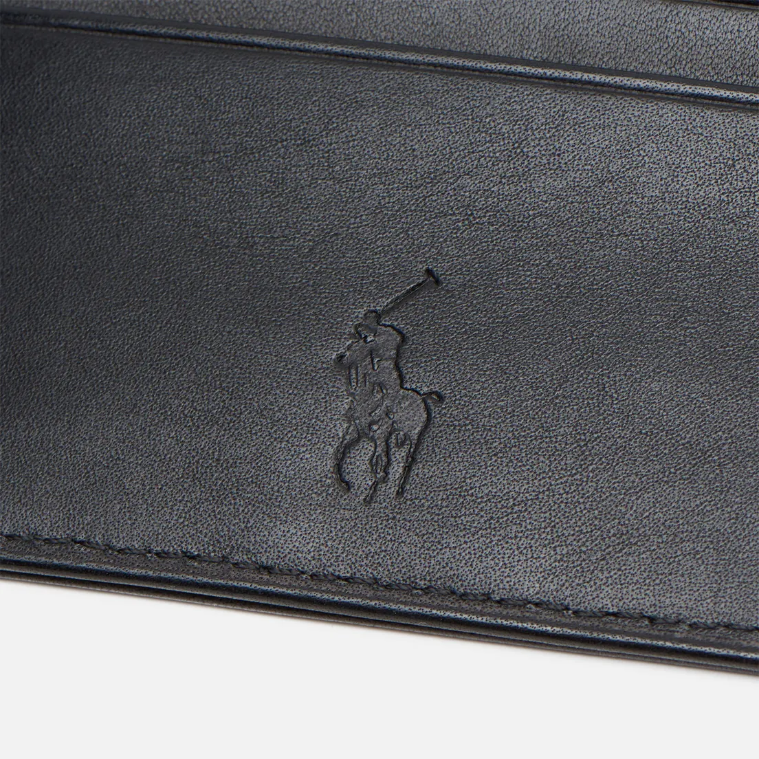 Polo Ralph Lauren Держатель для карт Silver Polo Pony Smooth Leather