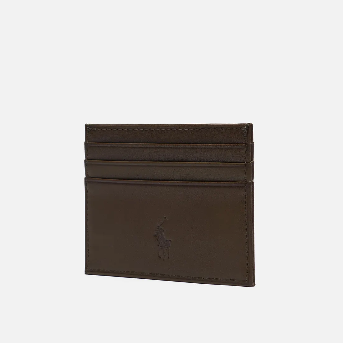 Polo Ralph Lauren Держатель для карт Gold Polo Pony Smooth Leather