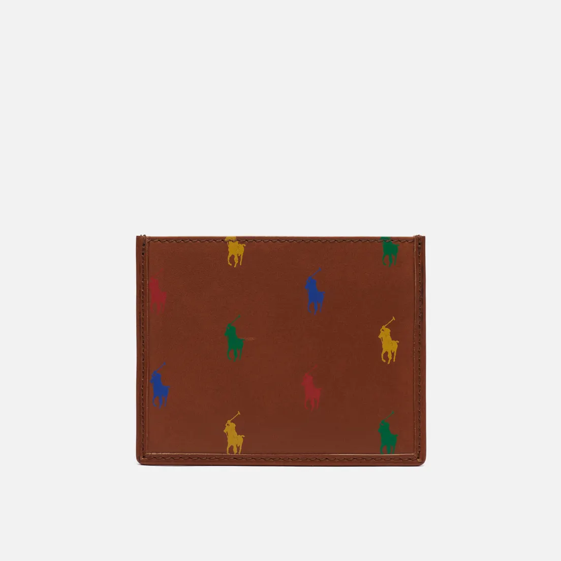 Polo Ralph Lauren Держатель для карт Multicolor Pony Smooth Leather