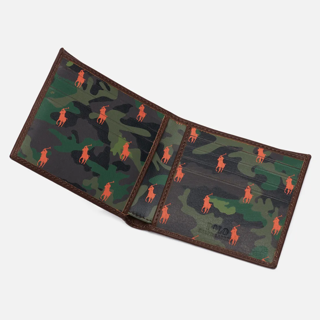 Polo Ralph Lauren Кошелек Internal Camouflage Smooth Leather Billfold