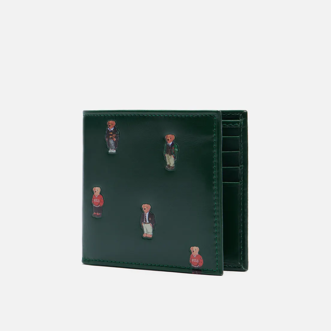 Polo Ralph Lauren Кошелек All Over Bear Smooth Leather Billfold