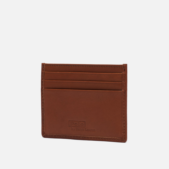 Держатель для карточек Polo Ralph Lauren, цвет коричневый, размер UNI 405-826010-002 All Over Bear Smooth Leather - фото 2