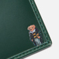 Держатель для карточек Polo Ralph Lauren All Over Bear Smooth Leather Forest Green фото - 2