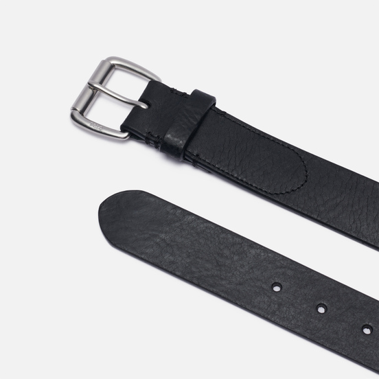 Ремень Polo Ralph Lauren Vegetable Tanned Leather Black
