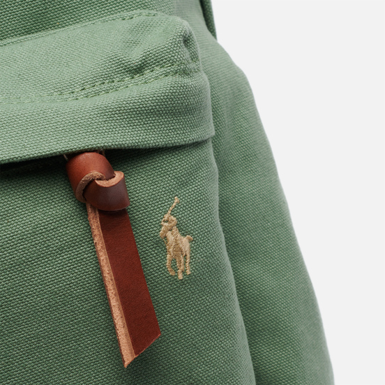 Рюкзак Polo Ralph Lauren Canvas Large Embroidered Logo Fatigue/Soft Tan PP