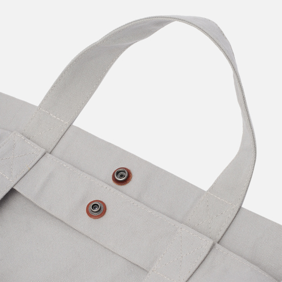 Сумка Polo Ralph Lauren Canvas Large Shopper Tote Soft Grey/Black PP