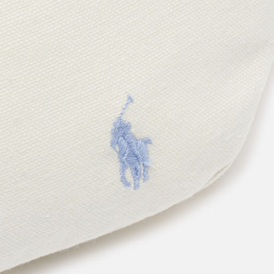 Сумка на пояс Polo Ralph Lauren Canvas Medium Embroidered Logo Chic Cream/Light Blue PP