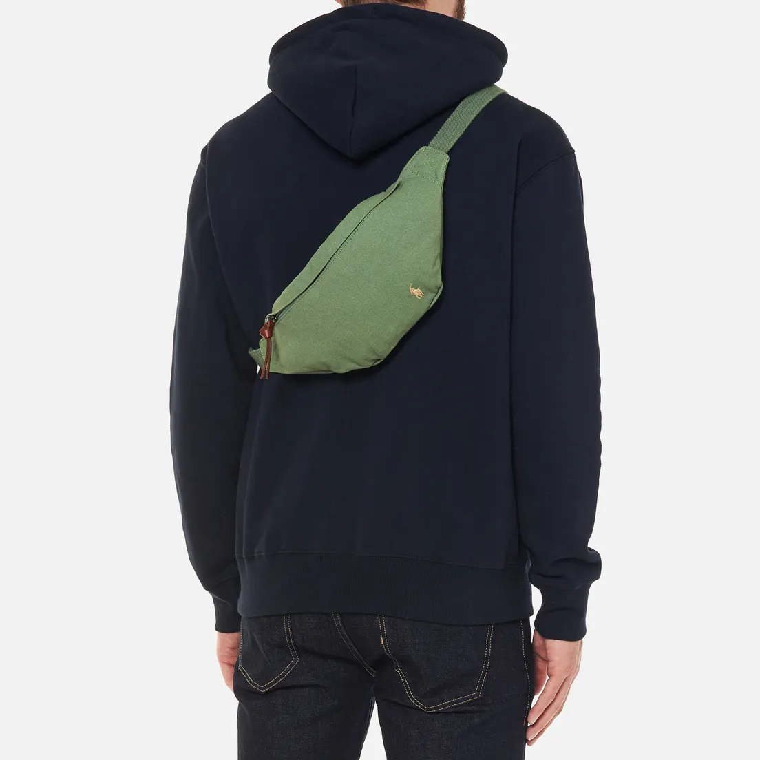 Polo Ralph Lauren Сумка на пояс Canvas Medium Embroidered Logo
