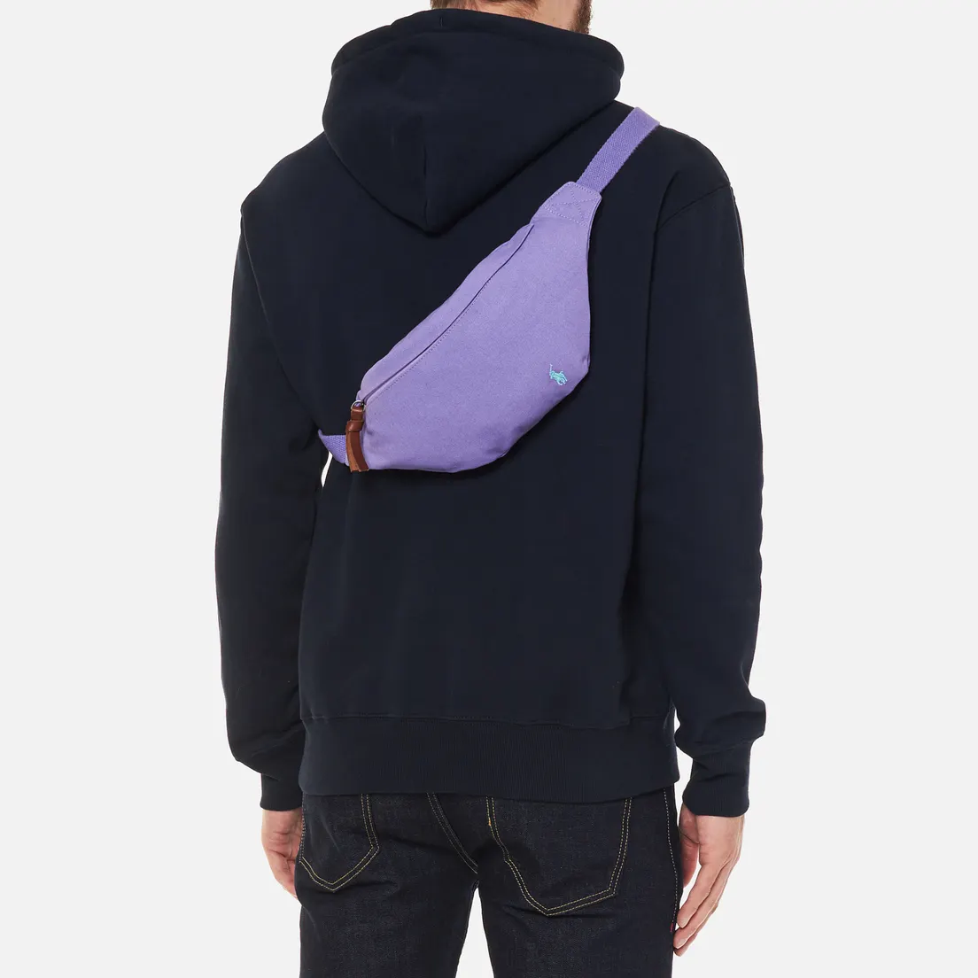 Polo Ralph Lauren Сумка на пояс Canvas Medium Embroidered Logo
