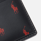 Держатель для карточек Polo Ralph Lauren All Over Pony Leather Black/Red фото - 2