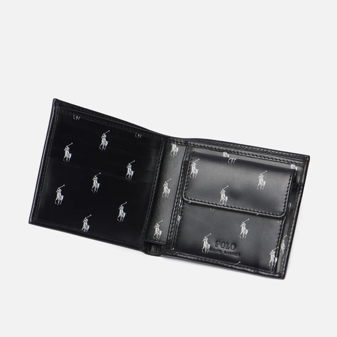 Polo Ralph Lauren Кошелек Signature Pony Leather Billfold Coin