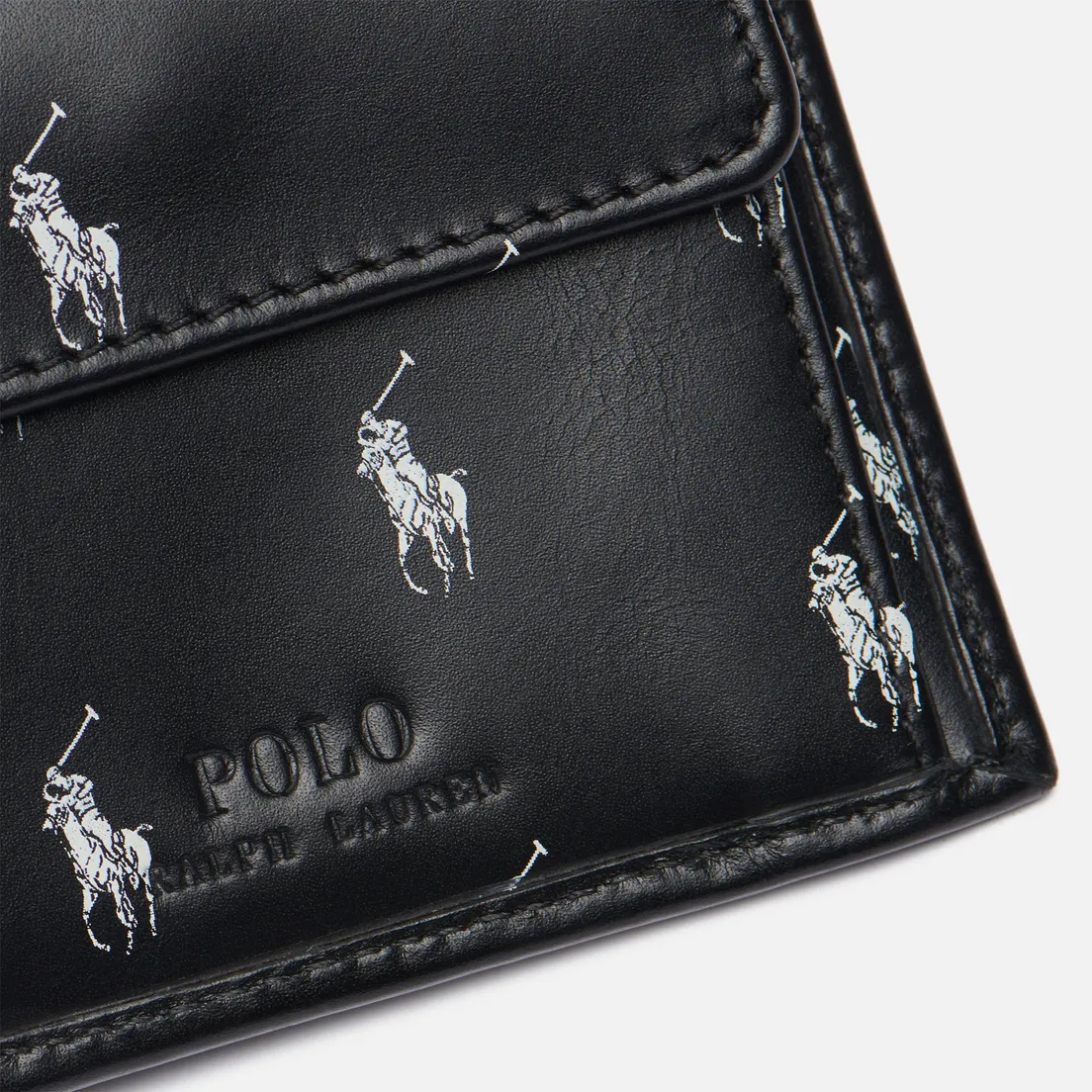 Polo Ralph Lauren Кошелек Signature Pony Leather Billfold Coin