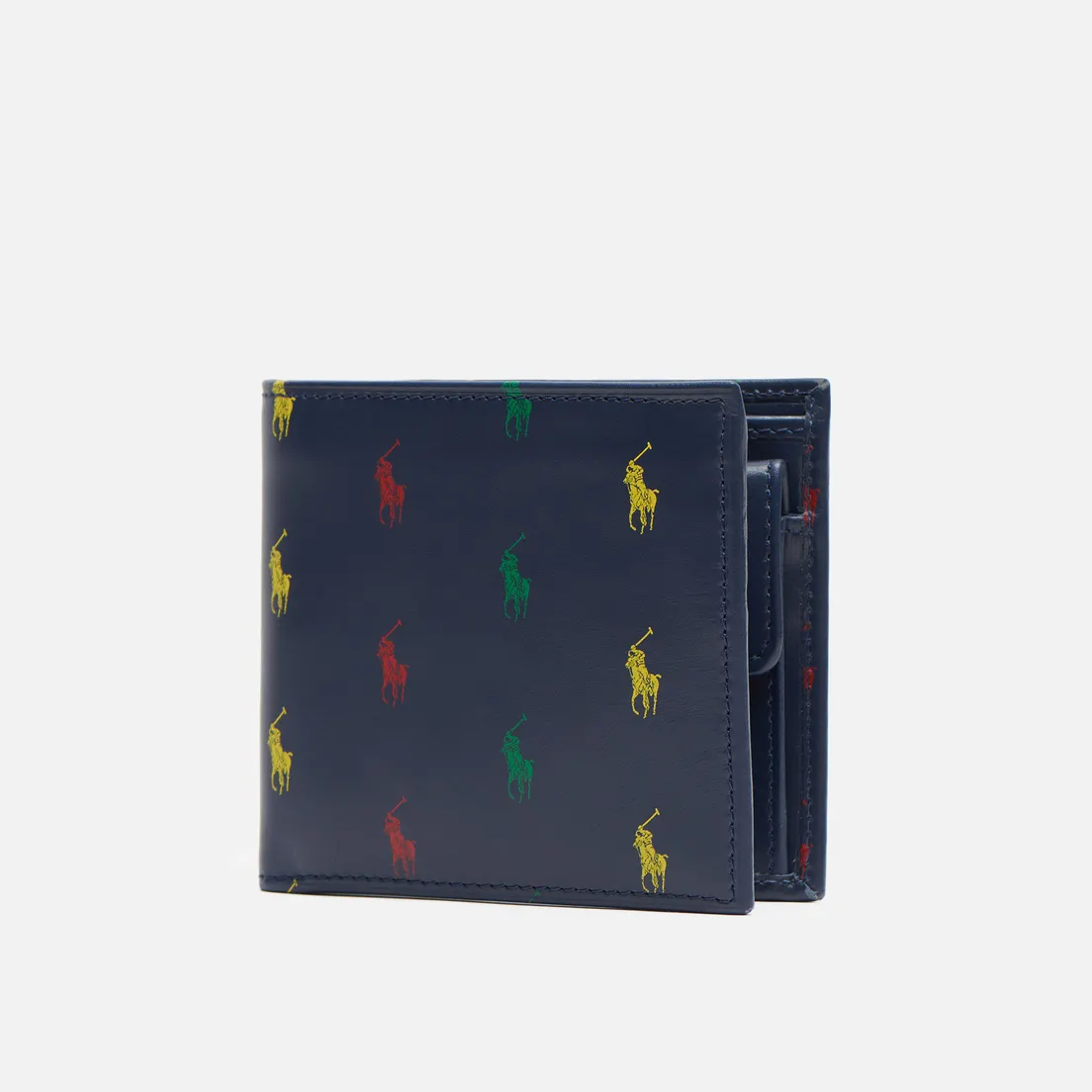 Polo Ralph Lauren Кошелек All Over Pony Leather Billfold Coin