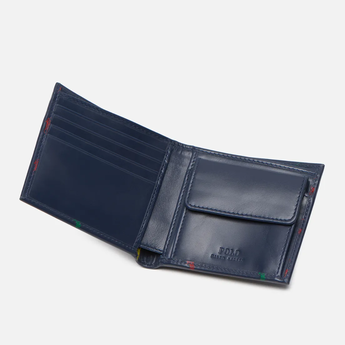 Polo Ralph Lauren Кошелек All Over Pony Leather Billfold Coin