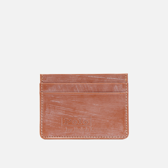 Держатель для карточек Polo Ralph Lauren Bridle Leather Small Saddle