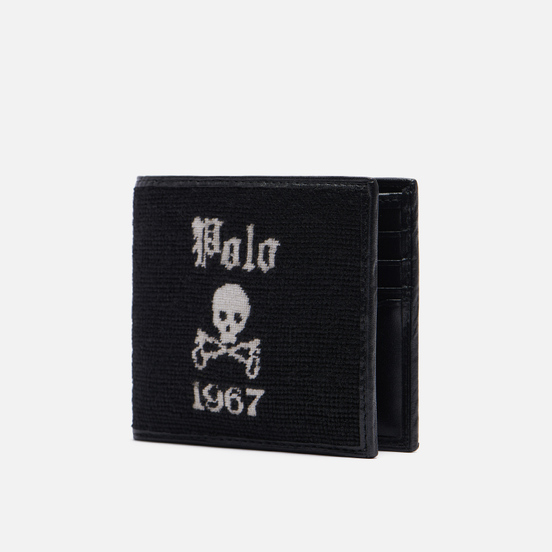 Кошелек Polo Ralph Lauren Skull Polo 1967 Billfold Black